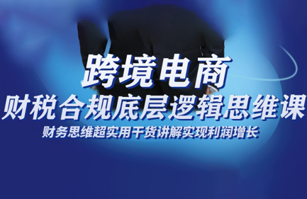 跨境电商财稅合规底层逻辑思维课-资源社·项目库