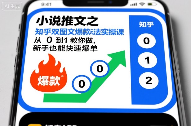 小说推文之知乎双图文爆款玩法实操课，从0到1教你做，新手也能快速爆单-资源社·项目库